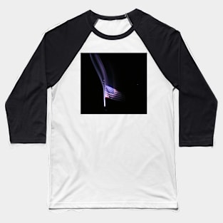 Flag at Night- Arizona Desert Baseball T-Shirt